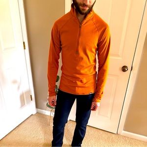 Patagonia base layer half-zip mens small